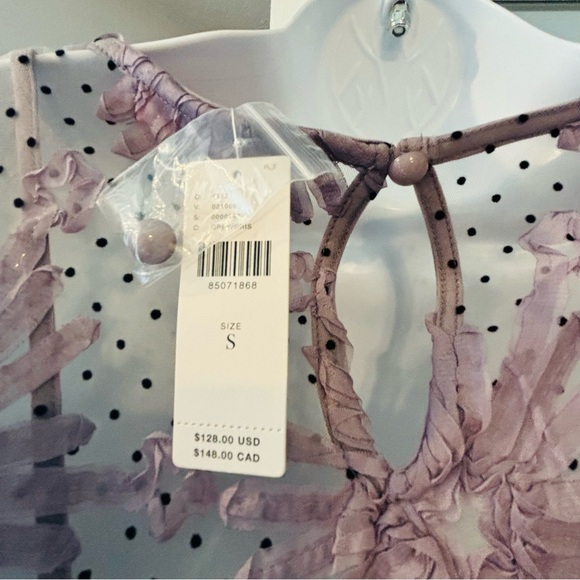 Anthropologie Eva Franco Lace Floral Blouse Small NWT - Picture 10 of 11